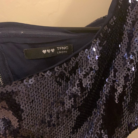 TFNC Off shoulder sequin dress - Picture 3 of 4